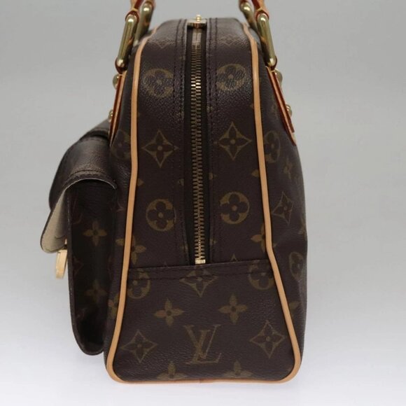 LOUIS VUITTON Monogram Manhattan PM Hand Bag M40026 LV Auth FF5979SAV - Picture 6 of 16